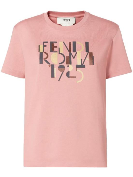  펜디 반팔 티셔츠 FS7254 AVF9 Pink