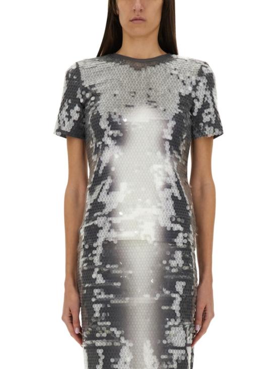 25SS 스포트막스 반팔 티셔츠 2512941062600 238005 Silver