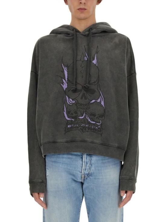 아크네 스튜디오 후드 티셔츠 CI0165 BM0 Black - ACNE STUDIOS