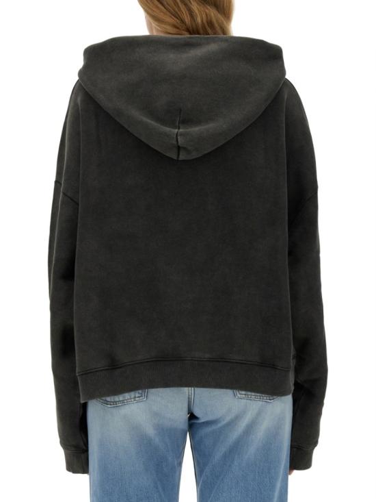  아크네 스튜디오 후드 티셔츠 CI0165 BM0 Black - ACNE STUDIOS