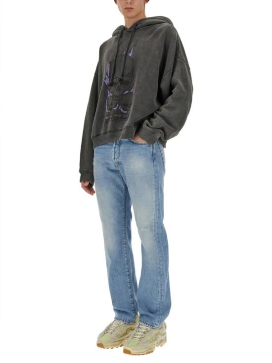  아크네 스튜디오 후드 티셔츠 CI0165 BM0 Black - ACNE STUDIOS