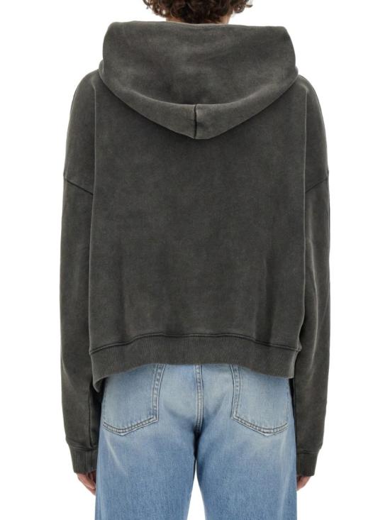  아크네 스튜디오 후드 티셔츠 CI0165 BM0 Black - ACNE STUDIOS