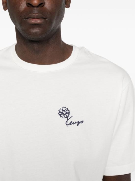 26FW 겐조 반팔 티셔츠 FG65TS2924SG 02 White - KENZO