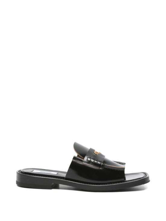 26SS 모스키노 뮬/슬리퍼 MA28122M0O MH5 000 Black