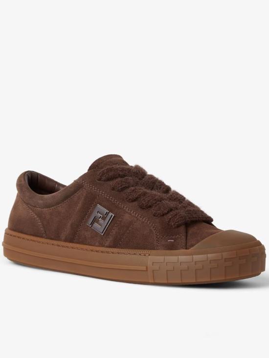  펜디 도미노 스니커즈 7E1706 QK9 Brown - FENDI