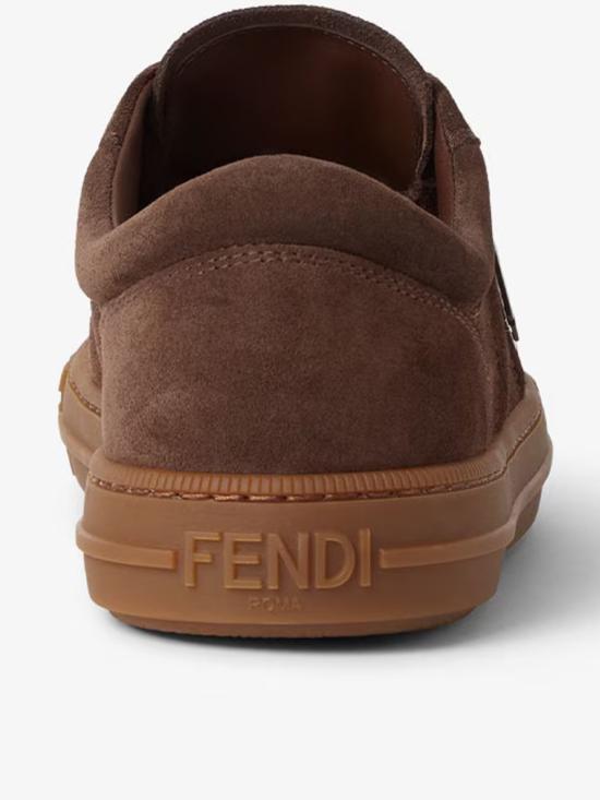  펜디 도미노 스니커즈 7E1706 QK9 Brown - FENDI