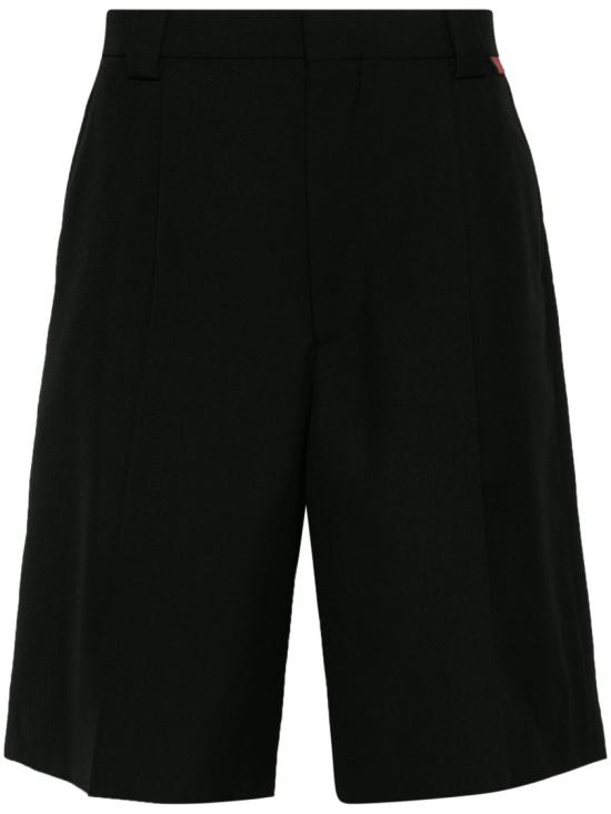  구찌 웹 울 블렌드 트윌 쇼츠 787249 ZAMII Black