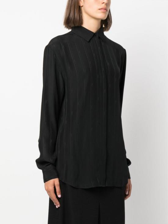  생로랑 셔츠 758125 Y6H39 Black - SAINT LAURENT