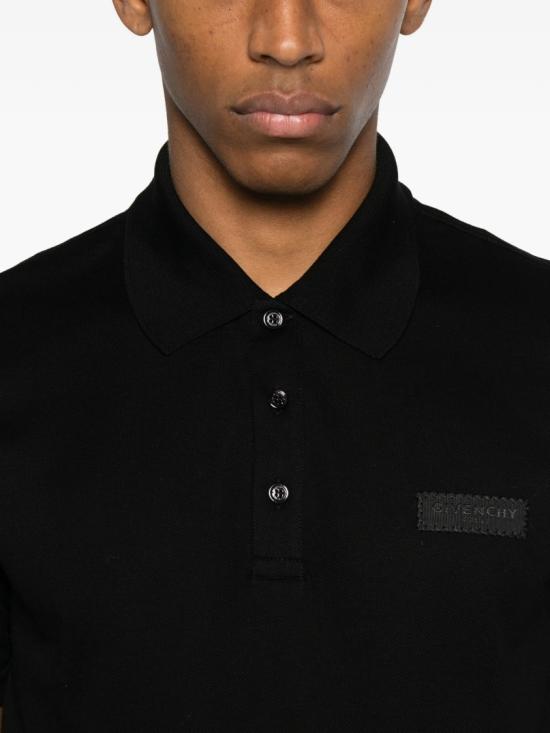 26SS 지방시 폴로 티셔츠 BML00G3YSG Black - GIVENCHY