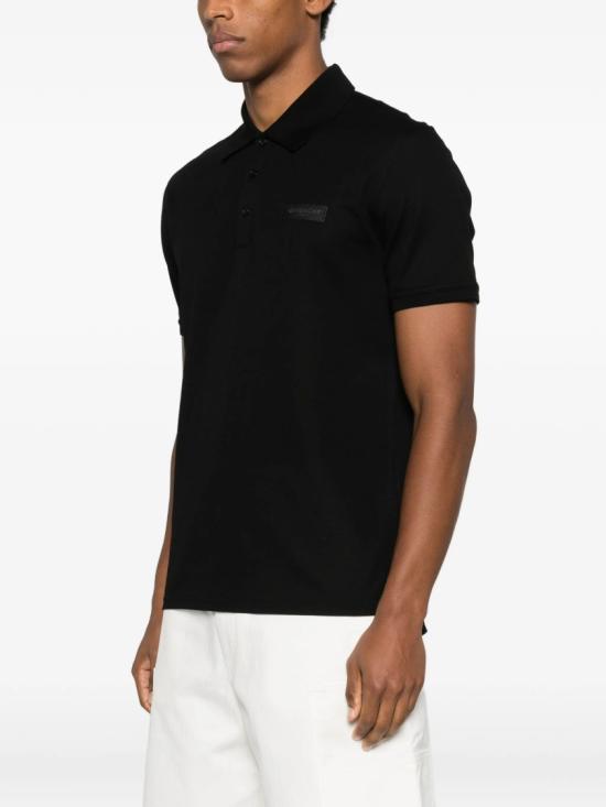 26SS 지방시 폴로 티셔츠 BML00G3YSG Black - GIVENCHY