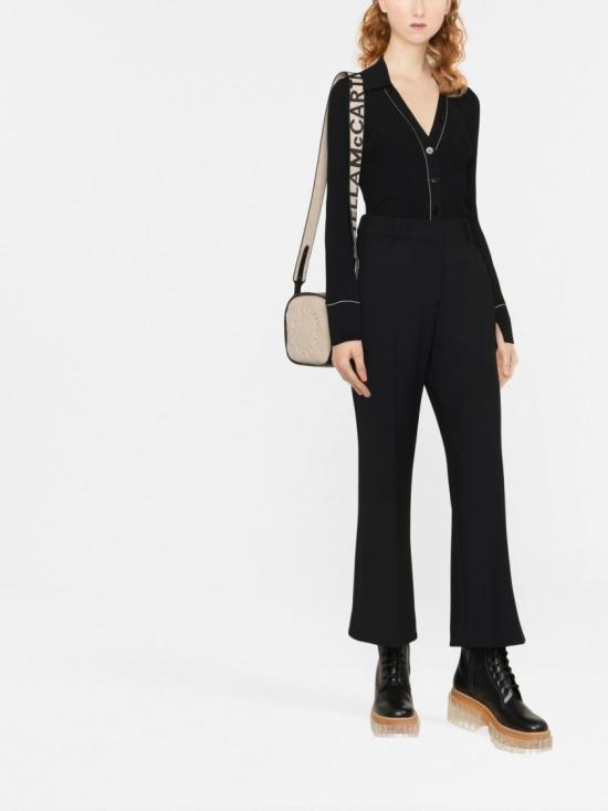  스텔라 맥카트니 스트레이트 팬츠 640009 3AU701 Black - STELLA MCCARTNEY