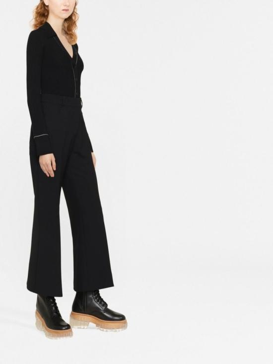  스텔라 맥카트니 스트레이트 팬츠 640009 3AU701 Black - STELLA MCCARTNEY