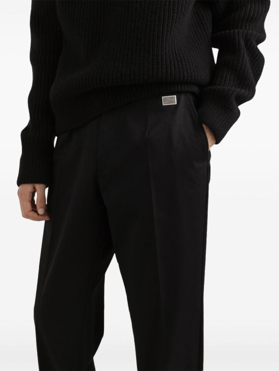  돌체앤가바나 트레이닝/조거 팬츠 GP0K3T FUFL3 Black - DOLCE & GABBANA
