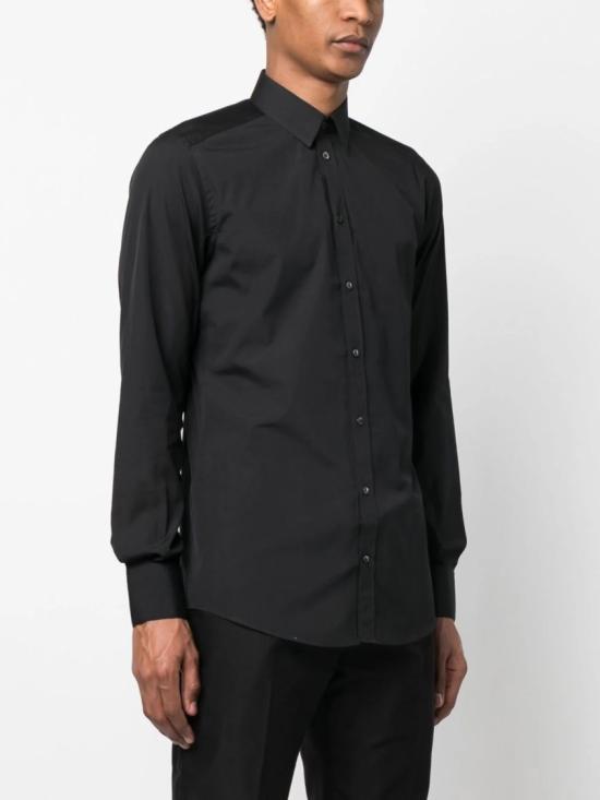  돌체앤가바나 마티니 코튼 셔츠 G5EJ1T FU5U8 Black - DOLCE & GABBANA