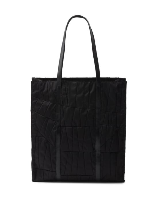  프라다 라지 리나일론 패치워크 토트백 1BG457 2CZM Black - PRADA