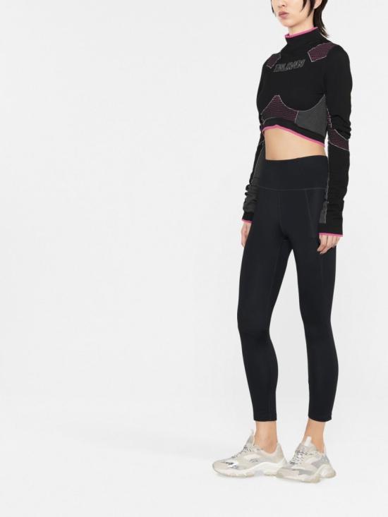  발망 긴팔 티셔츠 YF2AO233 JE17 Black - BALMAIN