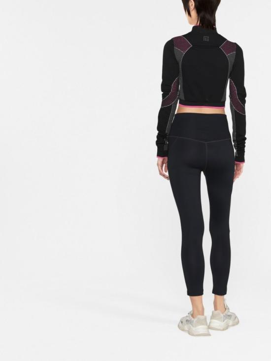  발망 긴팔 티셔츠 YF2AO233 JE17 Black - BALMAIN