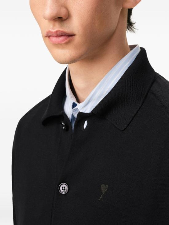 26SS 아미 스웨터 HKC385 KN0039 0180 Black - AMI