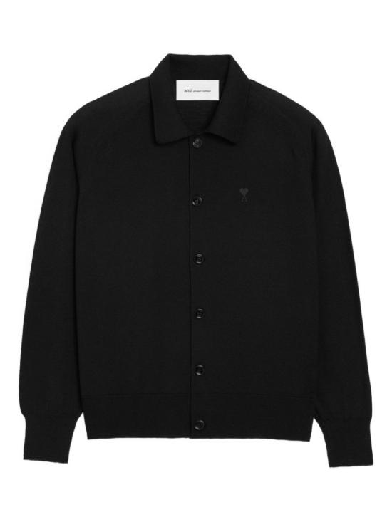 26SS 아미 스웨터 HKC385 KN0039 0180 Black