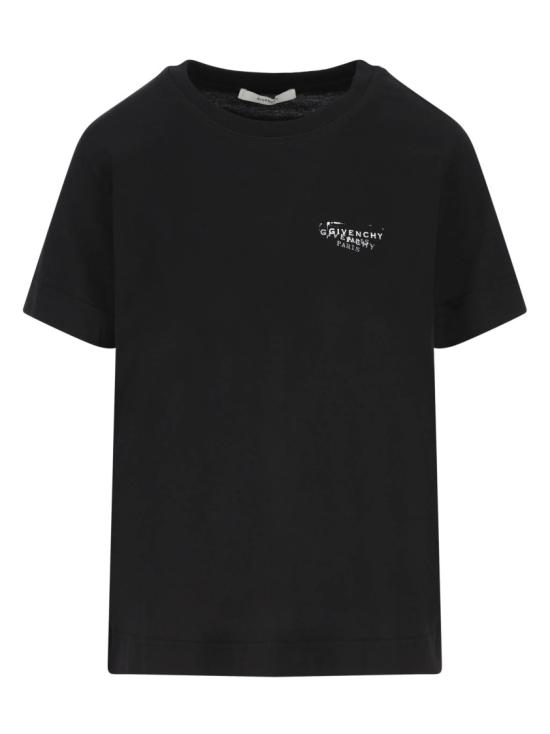 26SS 지방시 반팔 티셔츠 BW70FJP7A7 Black