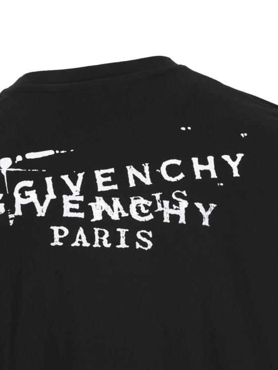 26SS 지방시 반팔 티셔츠 BW70FJP7A7 Black - GIVENCHY