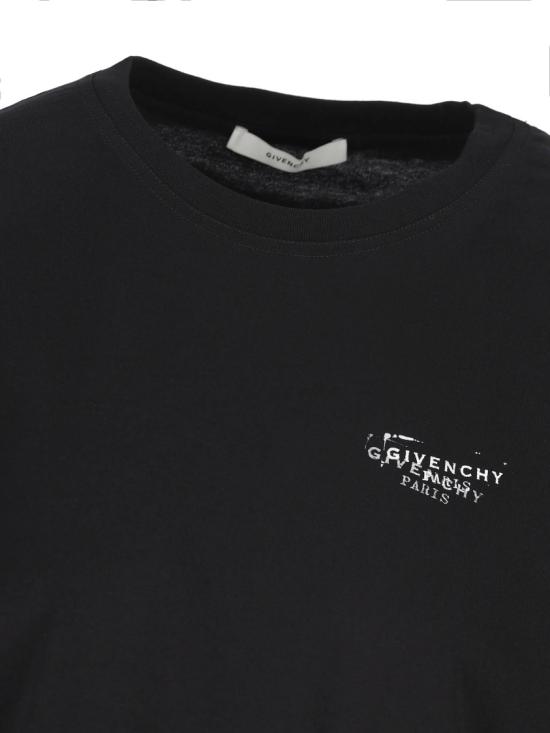 26SS 지방시 반팔 티셔츠 BW70FJP7A7 Black - GIVENCHY