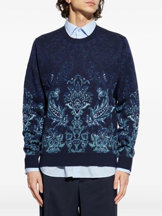 25FW 에트로 스웨터 MRKF0096 AQ177 Black - ETRO