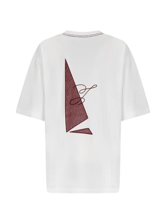 26SS 자크뮈스 반팔 티셔츠 TSU00320 AJ00285 1NG White - JACQUEMUS