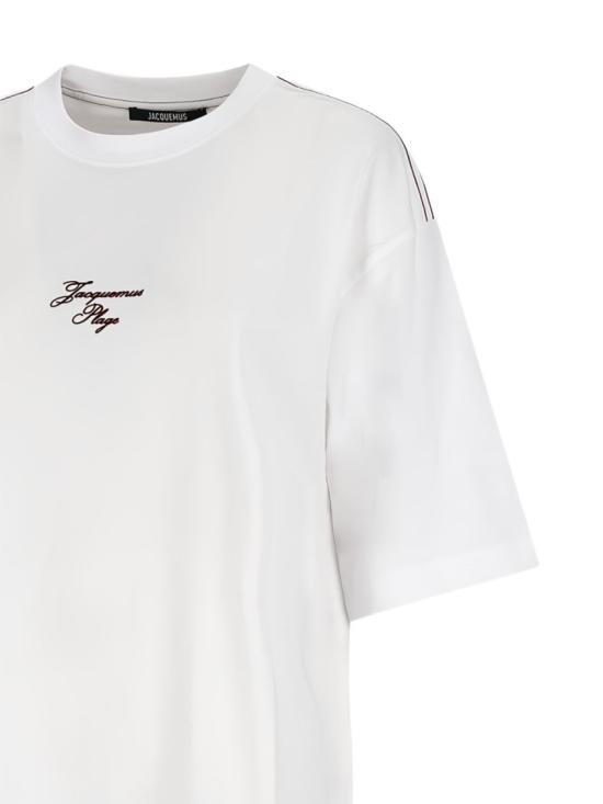 26SS 자크뮈스 반팔 티셔츠 TSU00320 AJ00285 1NG White - JACQUEMUS