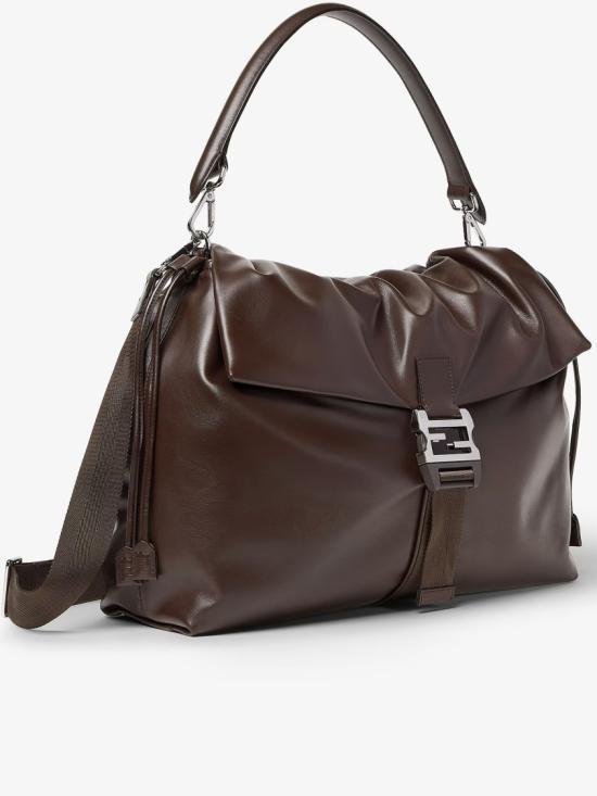  펜디 플럭스 맥시 메신저 7VA665 AV8B Grey - FENDI