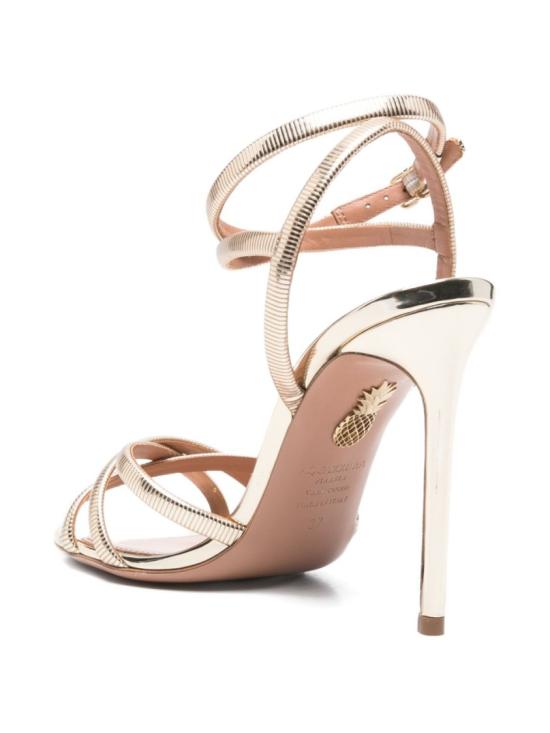26SS 아쿠아주라 샌들 HTWHIGS0 SSY SOG Gold - AQUAZZURA