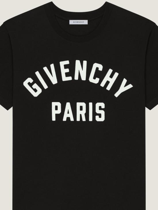 26SS 지방시 반팔 티셔츠 BM71NK3YRS Black - GIVENCHY