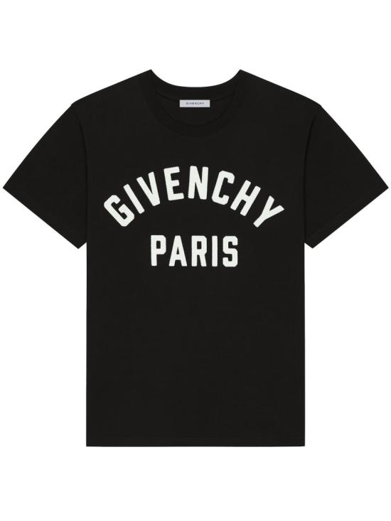 26SS 지방시 반팔 티셔츠 BM71NK3YRS Black