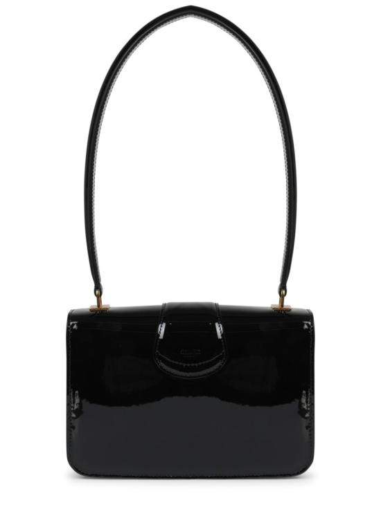 25SS 셀린느 카프스킨 틴 셀린느 조세핀 백 121423FYE 38NO Black - CELINE