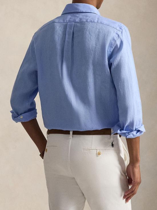 26SS 폴로 랄프로렌 긴팔 셔츠 710 968915 Blue - POLO RALPH LAUREN