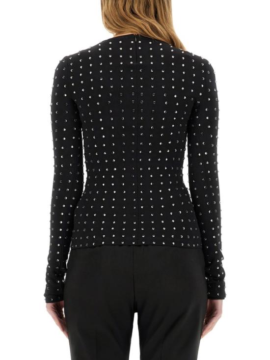  스포트막스 긴팔 티셔츠 2512941031600 141002 Black - SPORTMAX