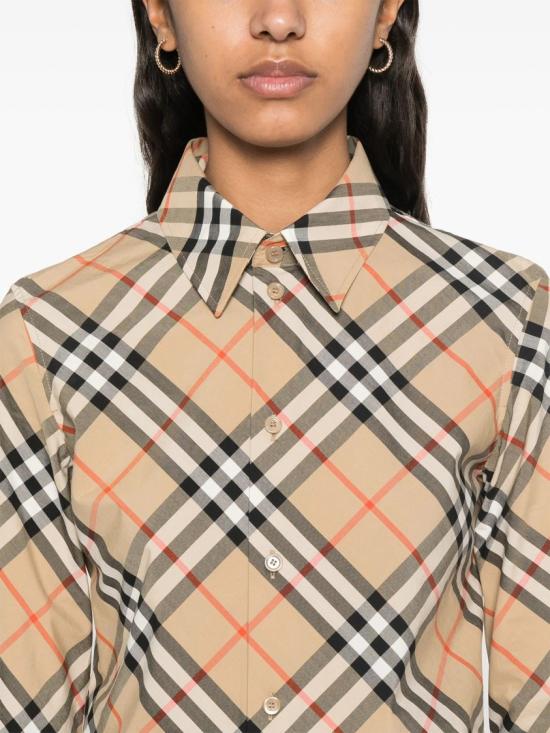  버버리 체크 셔츠 8106163 Neutrals - BURBERRY