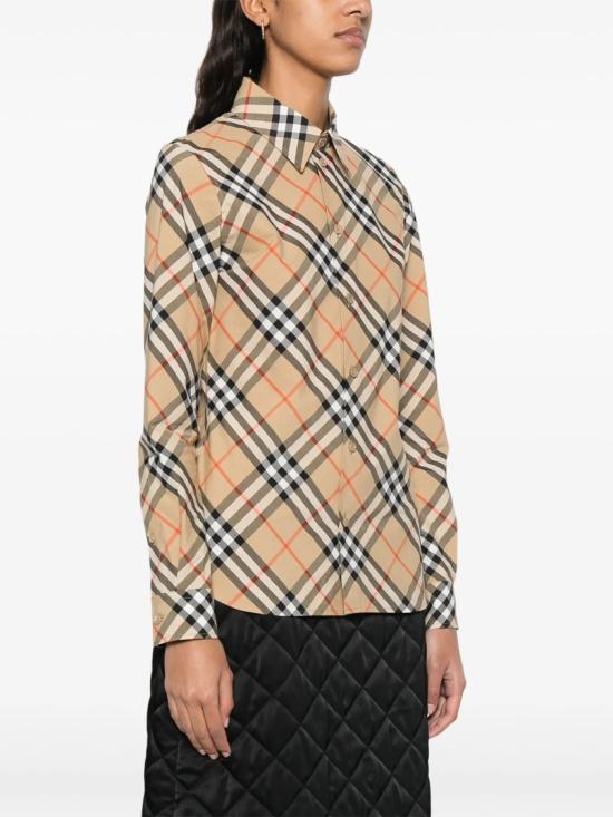  버버리 체크 셔츠 8106163 Neutrals - BURBERRY