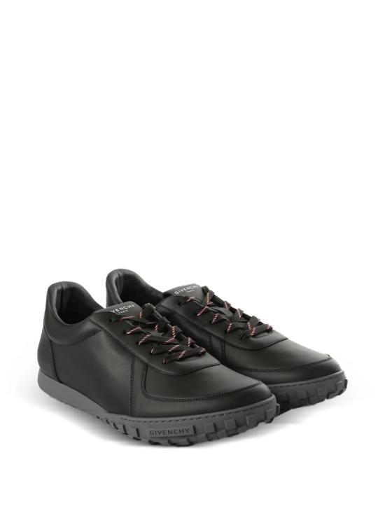 26SS 지방시 글라이드 레더 스니커즈 BH00B4H1X1 Black - GIVENCHY