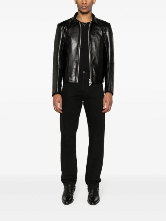  생로랑 데님 팬츠 757190 Y05SB Black - SAINT LAURENT