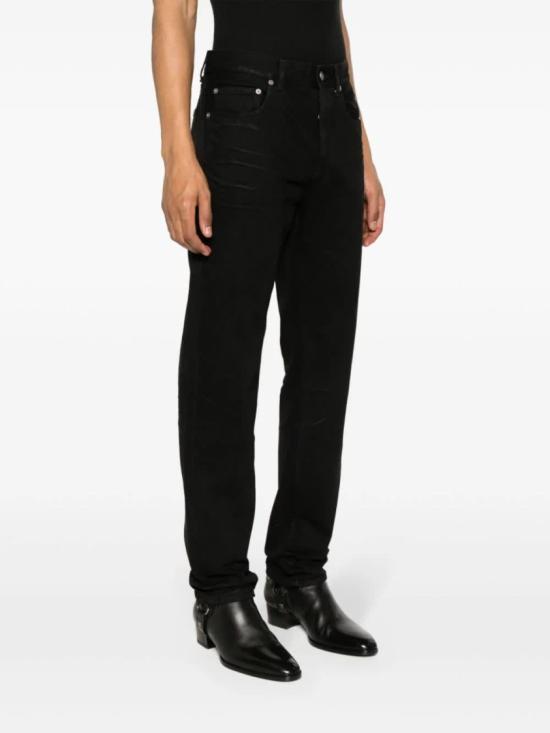  생로랑 데님 팬츠 757190 Y05SB Black - SAINT LAURENT