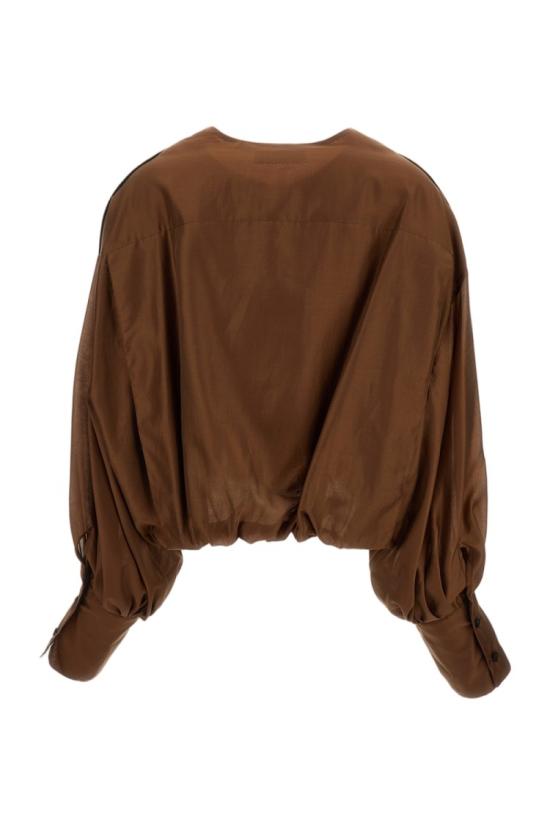 26SS 더 레이티스트 블라우스 TLW04007T0161ABTPT0032 Brown - THE LATEST