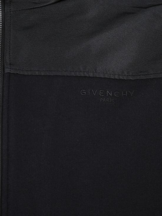 26SS 지방시 후드 티셔츠 BMJ0PB3YRW Black - GIVENCHY