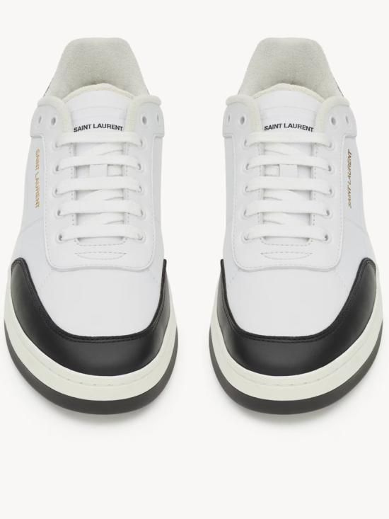  생로랑 SL/61 스니커즈 845537 00NI0 White - SAINT LAURENT