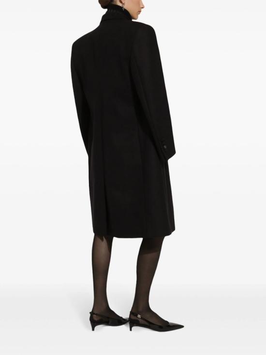  돌체앤가바나 캐시미어 터틀넥 스웨터 FXW20T JAWYQ Black - DOLCE & GABBANA