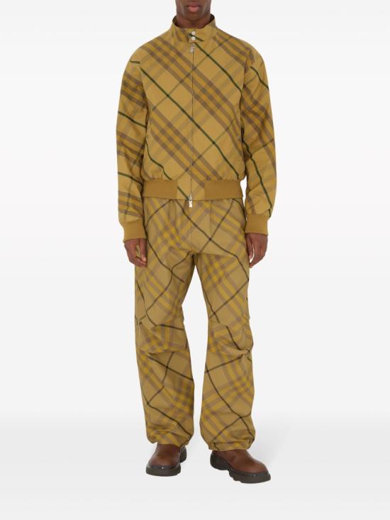  버버리 체크 봄버 자켓 8081418 Brown - BURBERRY