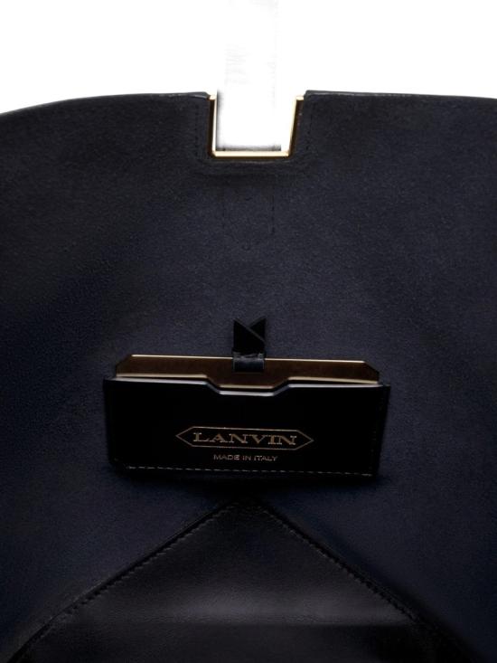  랑방 토트백 LW BGLQMM GRCA H25 Black - LANVIN