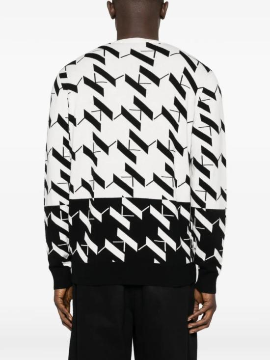 25FW 칼라거펠트 스웨터 65502255430998 White - KARL LAGERFELD