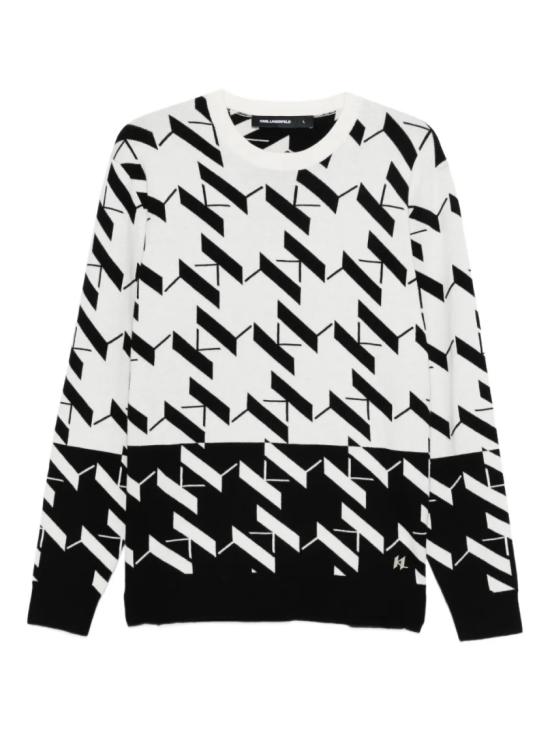 25FW 칼라거펠트 스웨터 65502255430998 White