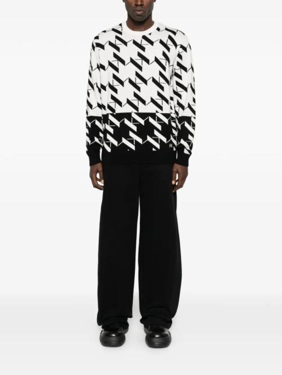 25FW 칼라거펠트 스웨터 65502255430998 White - KARL LAGERFELD